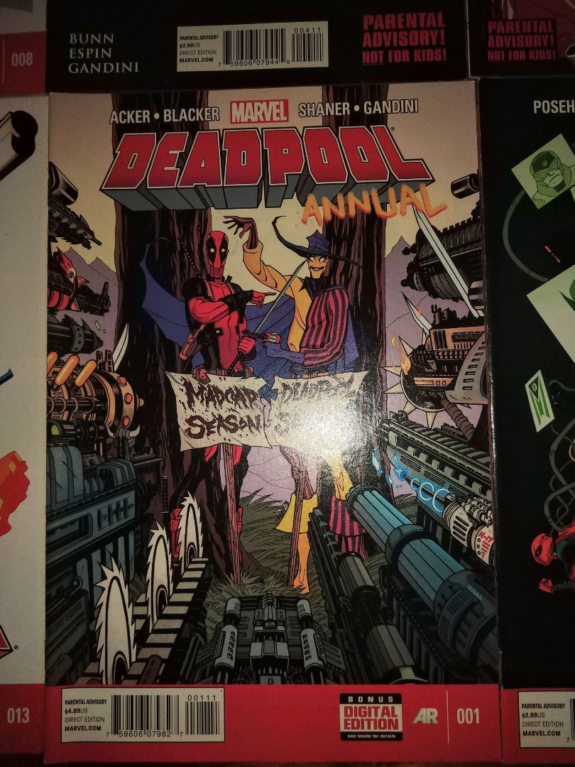 Deadpool Comics (with rare ones)
