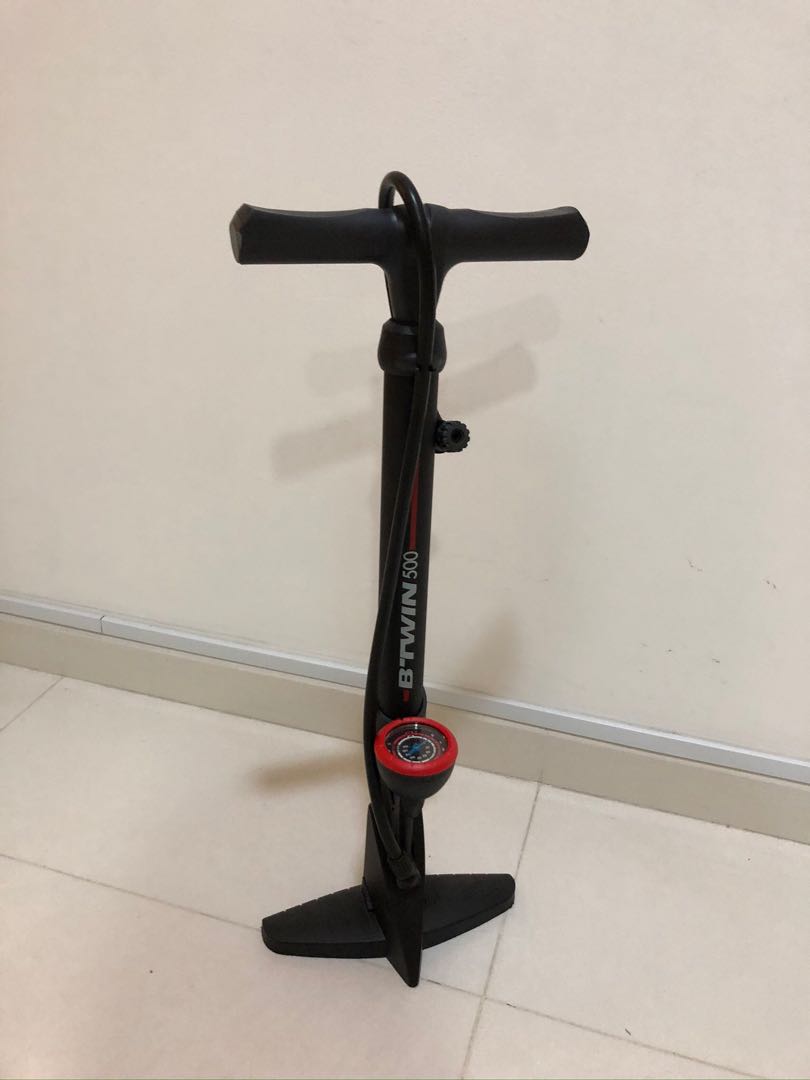 Decathlon bike pump Sports Equipment Bicycles Parts Bicycles on Carousell