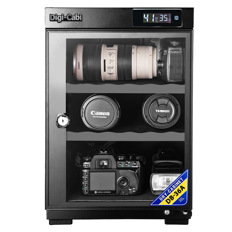Digi-Cabi DB-036a 30L Electronic Dry Cabinet (Dehumidifier Box DB036a DB-036 a)