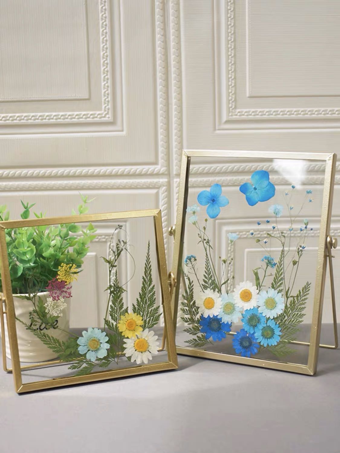 DIY Pressed Flower Frame Kit / Pressed Flower / Glass frame, Hobbies