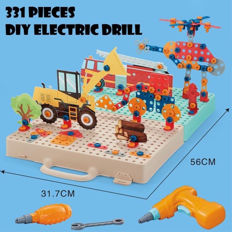 electric drill puzzle toy