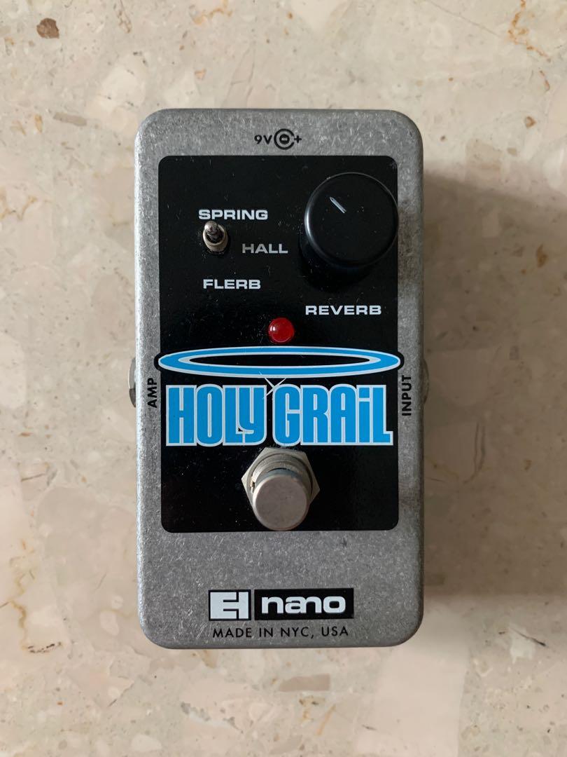 EHX Holy Grail Nano Reverb Pedal, Hobbies & Toys, Music & Media ...