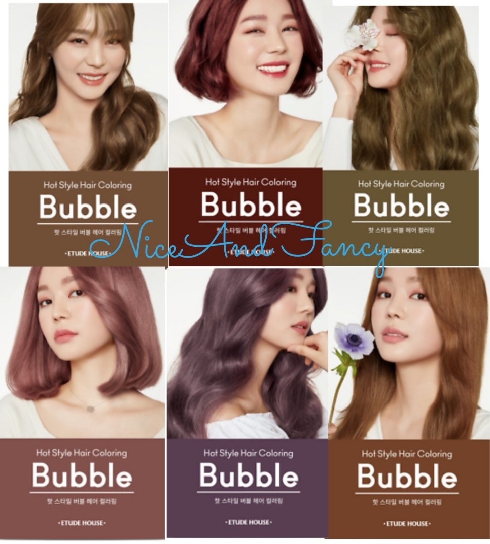 Etude House Bubble Hair Color Beauty Personal Care Hair On Carousell