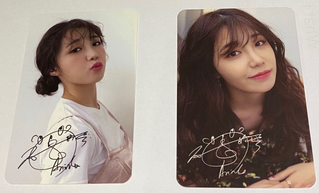 Eunji 2nd Mini Album ‘the Space Photocards Hobbies And Toys Memorabilia And Collectibles K Wave 5499