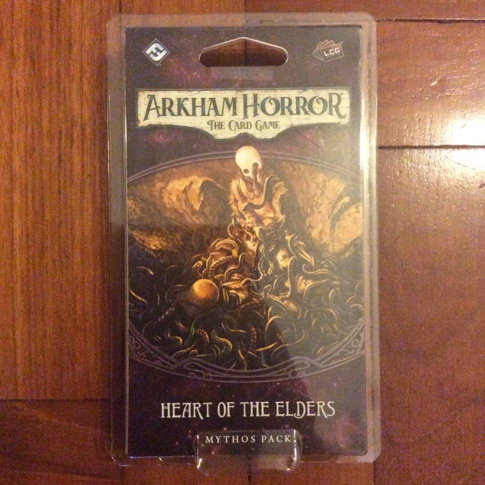 Arkham Horror The Card Game Heart of the Elders Mythos Pack New Sealed Arkham Horror The Card Game Heart of the Elders Mythos Pack New Sealed