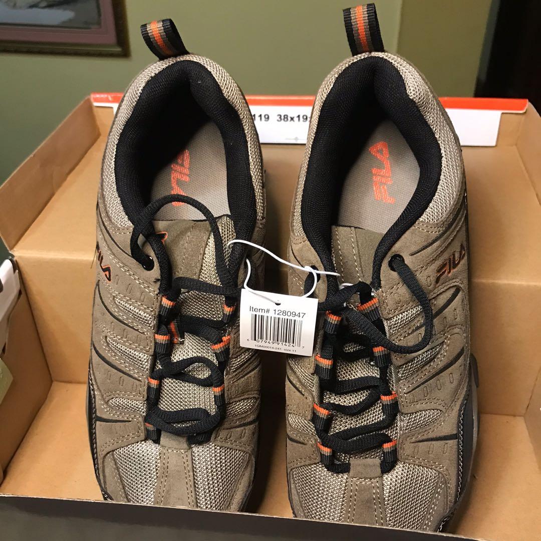 Fila Men s Midland Trail Running Shoes Brown Orange Men s