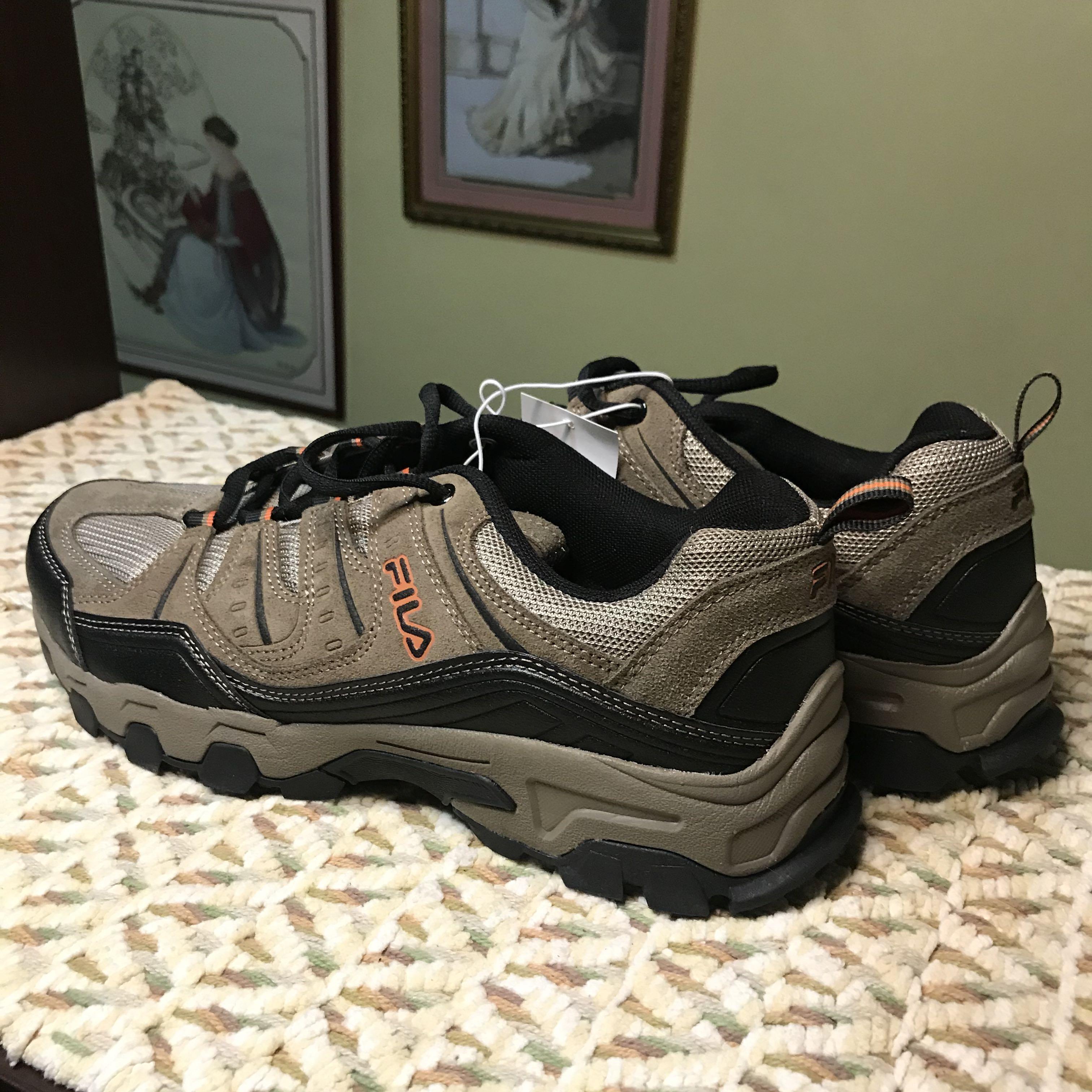 Fila tennis on sale shoes mens brown