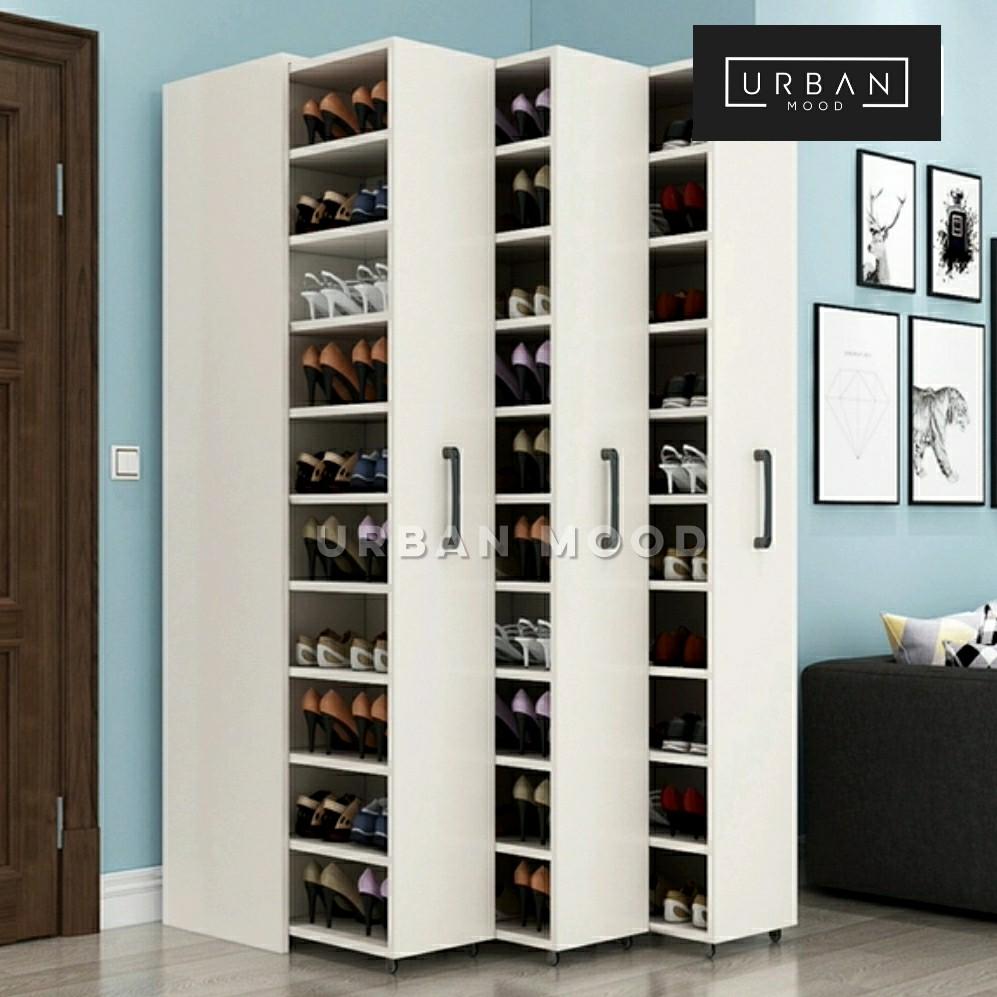 TRILOGY Modern Vertical Shoe Cabinet Furniture Home Living
