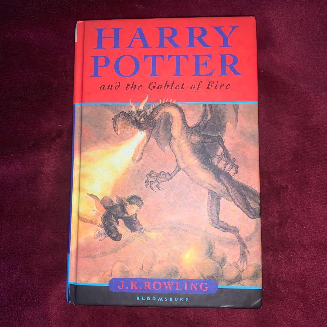 First Edition Bloomsbury Uk Harry Potter And The Goblet Of Fire Books Books On Carousell
