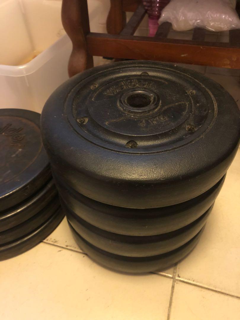 Free weights and dumbbell bars, Sports Equipment, Exercise & Fitness