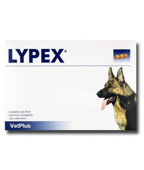 Vetplus Lypex 多酶素 60粒裝 適用於胰腺炎、消化不良 60粒裝