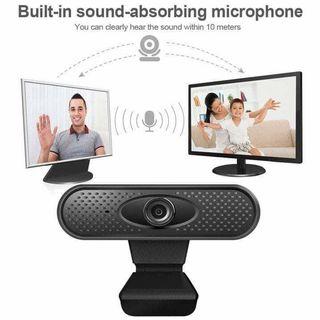 Full HD 1080P Webcam for PC Webcam for Online Teaching Video Calling Recording