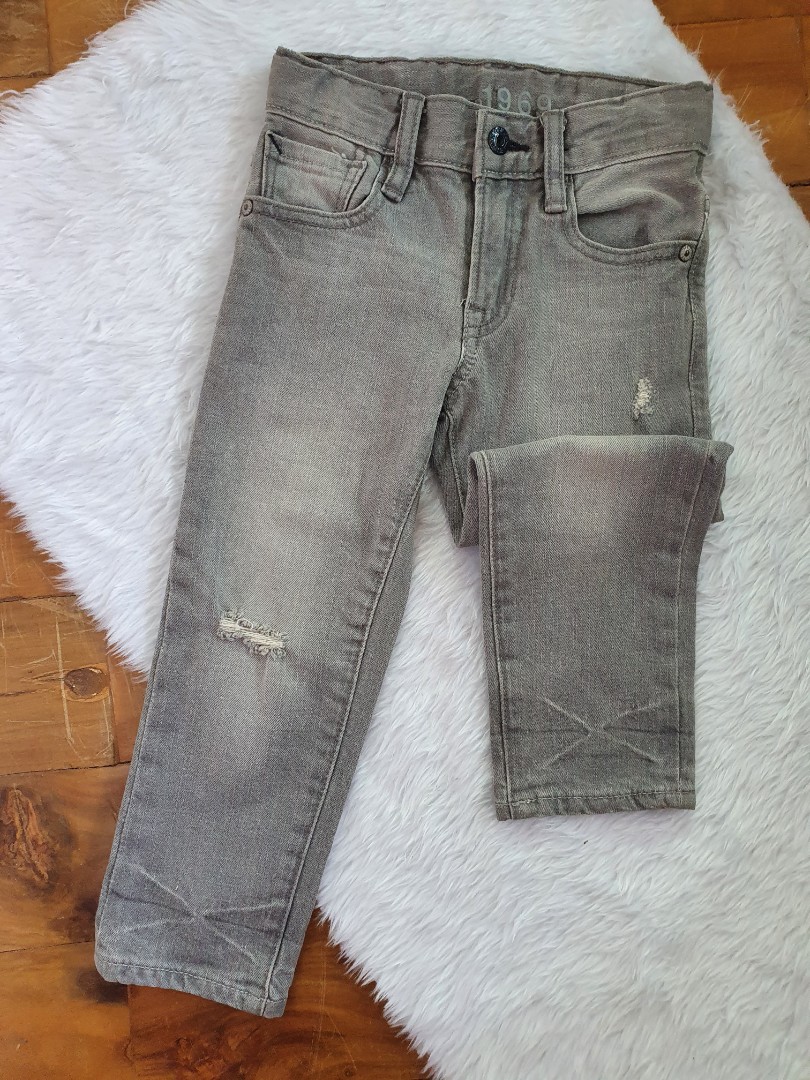 grey ripped jeans kids