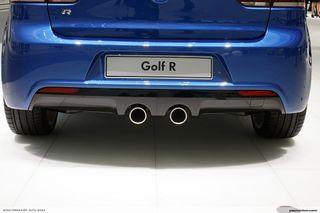 Golf R rear diffuser