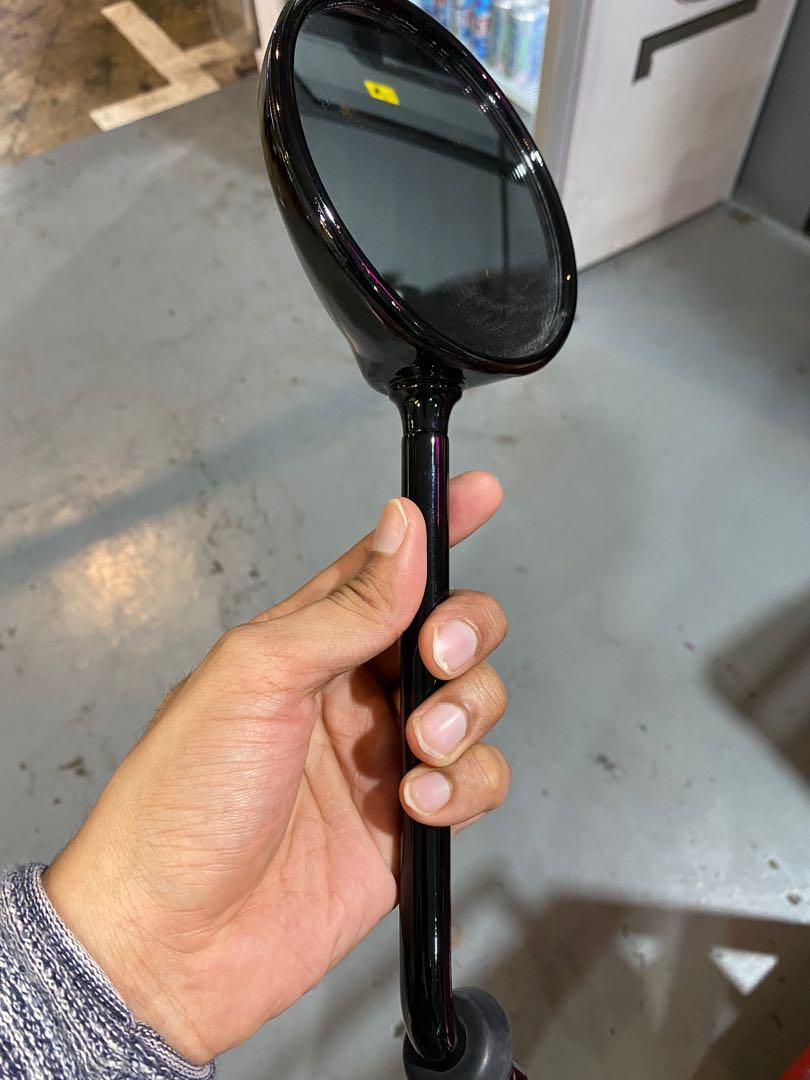 Vespa GTS 300 side mirror shiny black, Motorcycles, Motorcycle