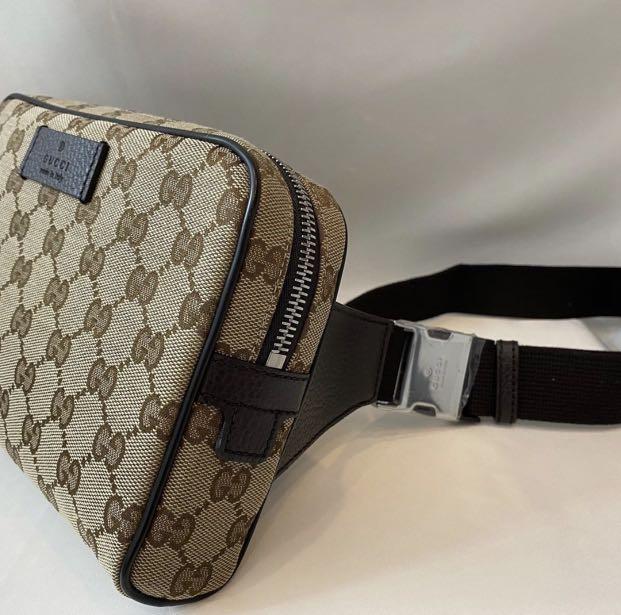 Gucci belt bag monogram top