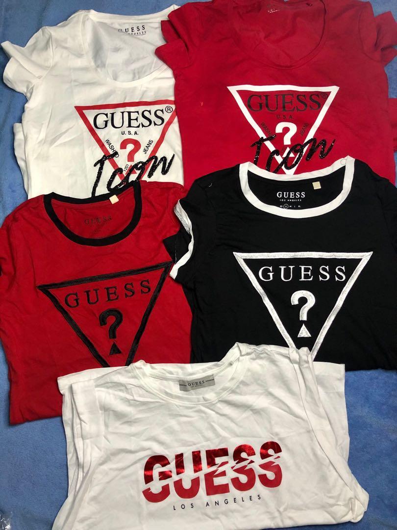Guess Shirts For Womens Women S Fashion Clothes Tops On Carousell