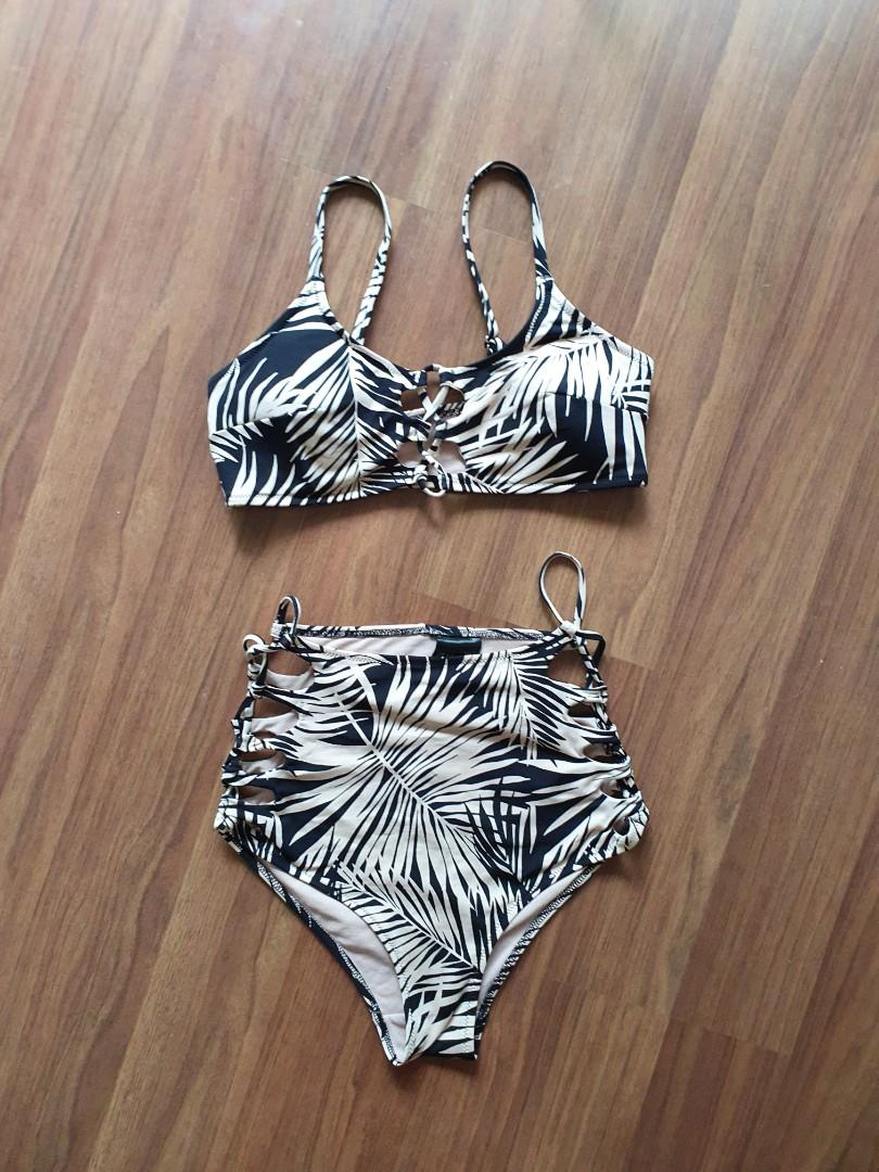 H&m high discount waisted swimwear