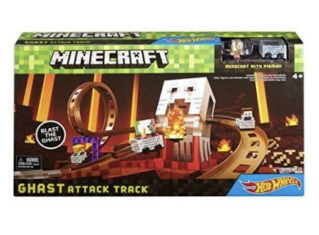 Hot Wheels Minecraft Ghast Attack Track Hobbies And Toys Toys And Games