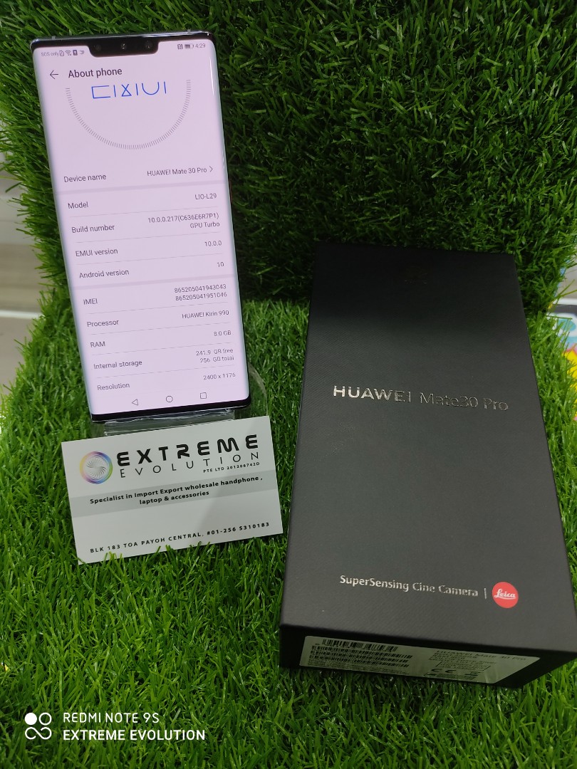 Huawei Mate 30 Pro 8/256GB Space Silver Perfect Condition