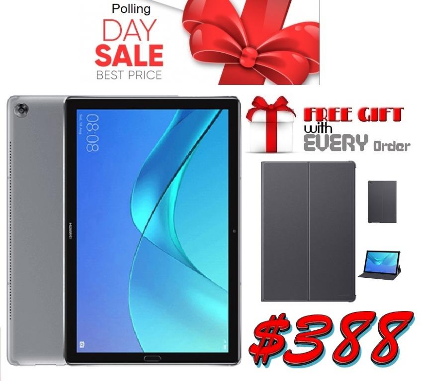 Huawei Mediapad M5 Lite 10 1 Mobile Phones Tablets Tablets On Carousell