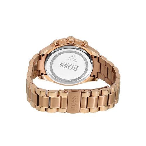 Hugo boss trophy hotsell watch rose gold