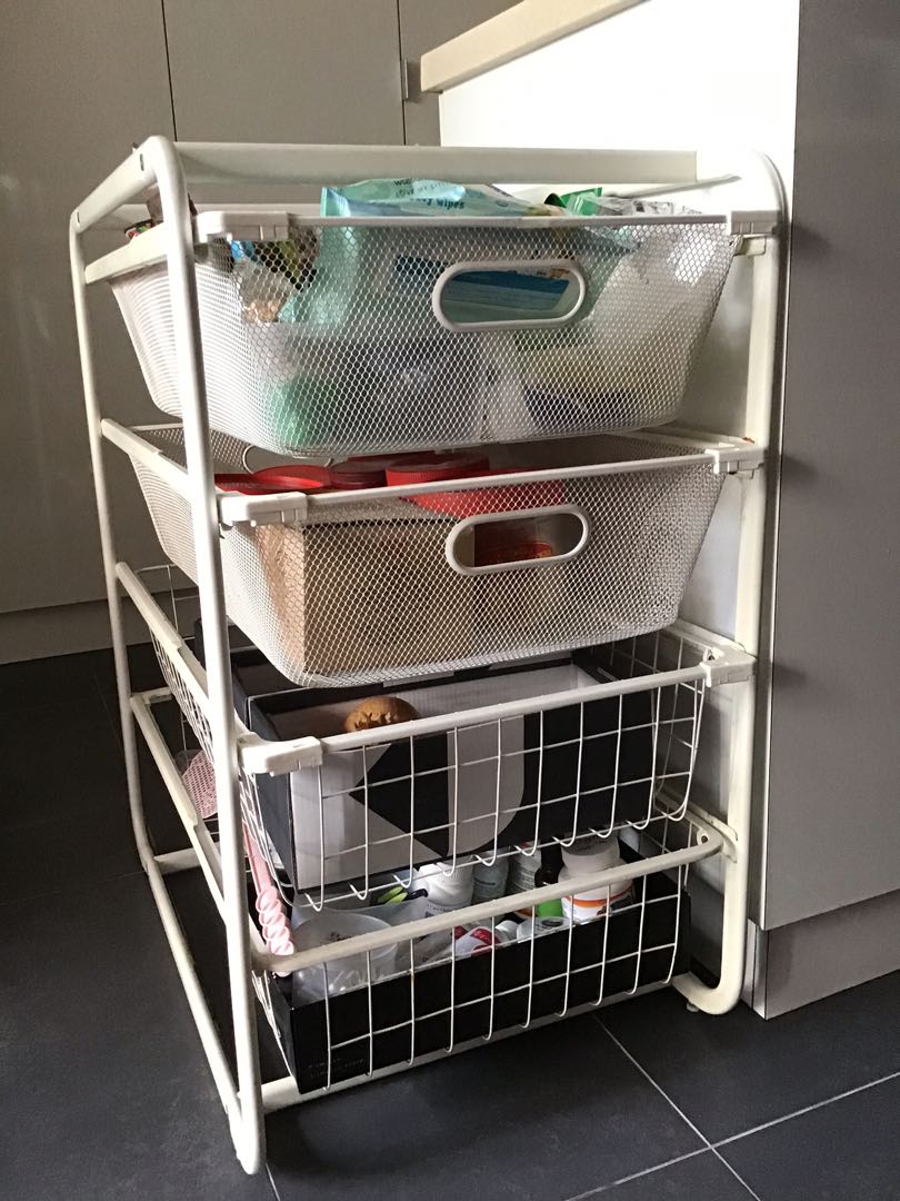 IKEA pull out basket, Furniture & Home Living, Home Improvement