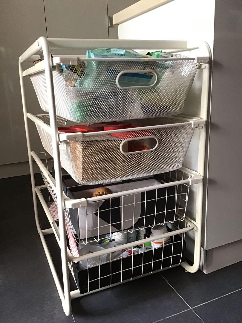 IKEA pull out basket, Furniture & Home Living, Home Improvement