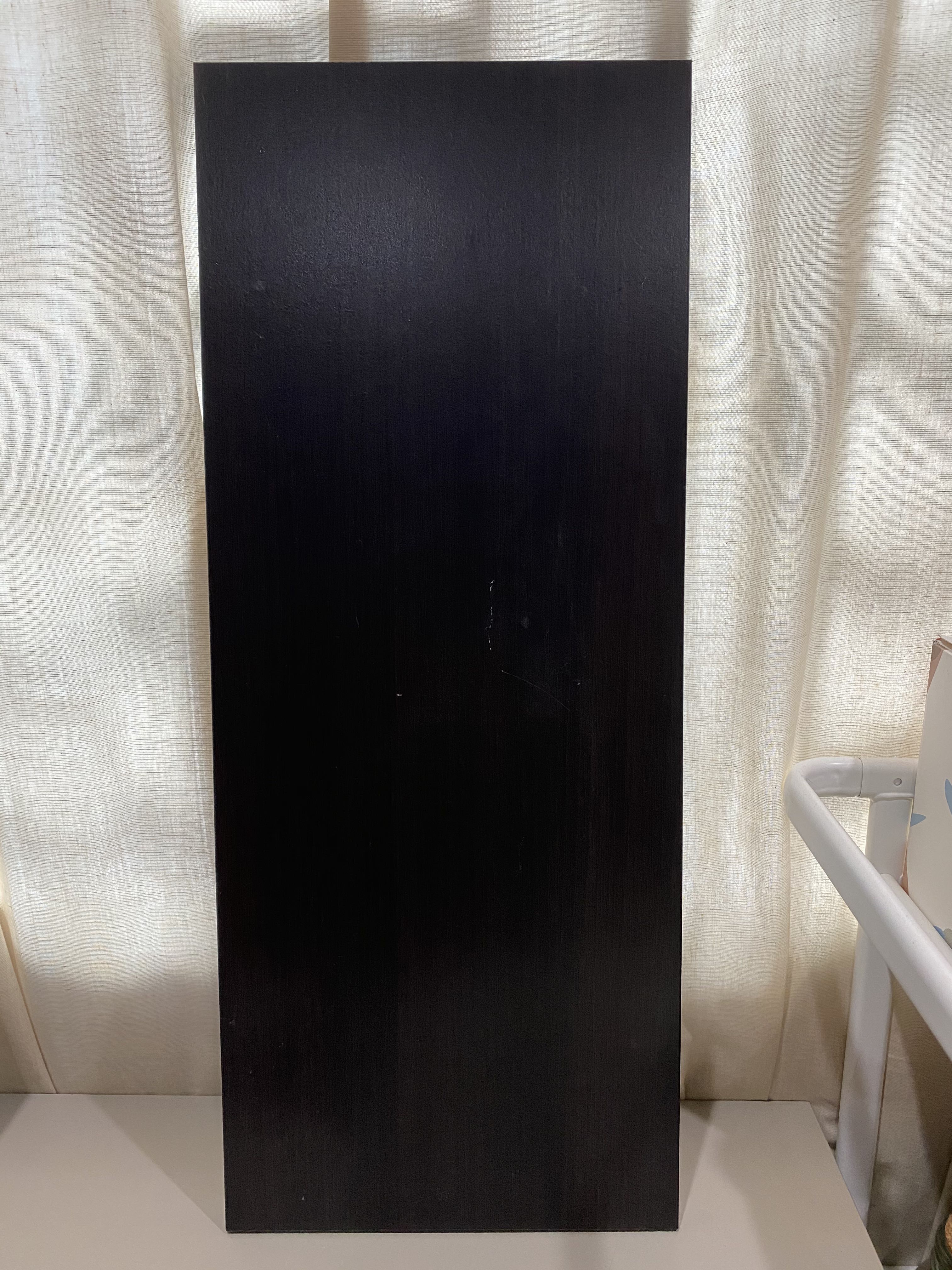 Ikea Wall Shelf Dark Brown Wood Jagantakut Home Furniture Others On Carousell
