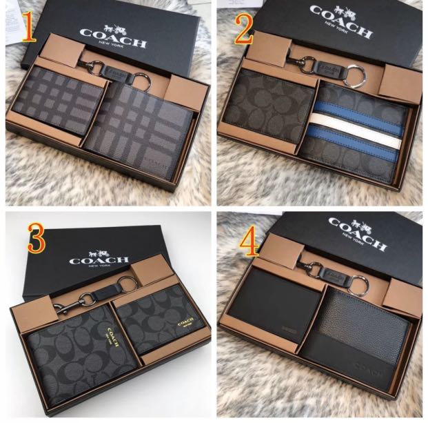 PREORDER BN 100 Authentic Coach men s wallet F74586 Luxury Bags