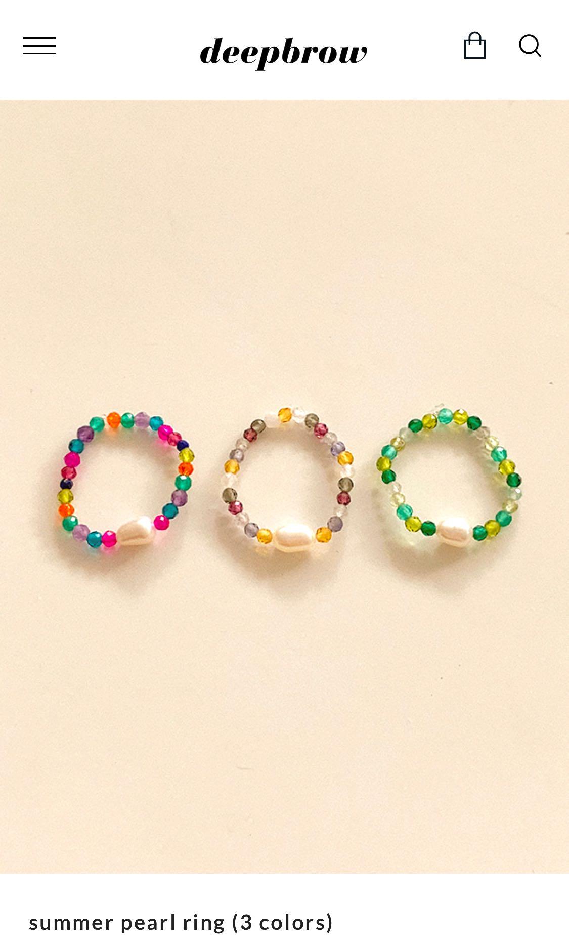 Cute summer rings 2025