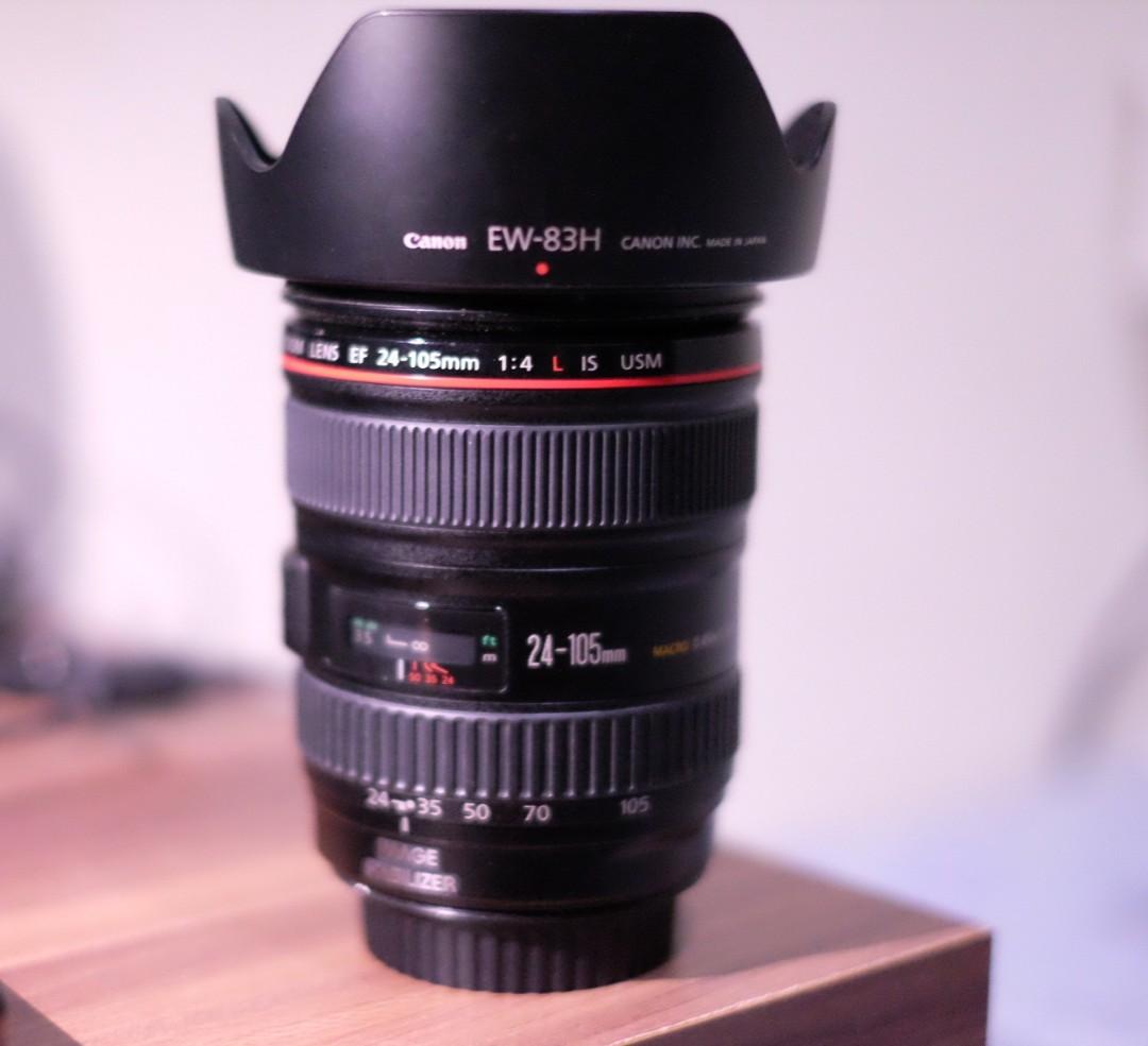 lensa canon 24 105mm f4 l is usm uz nego