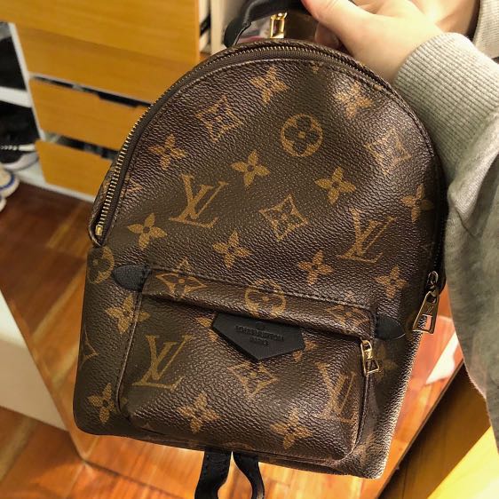 Louis Vuitton Lockme Mini Bagpack, Luxury, Bags & Wallets on Carousell