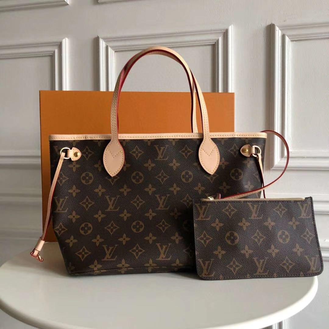 LV Neverfull pm monogram, Luxury, Bags & Wallets on Carousell