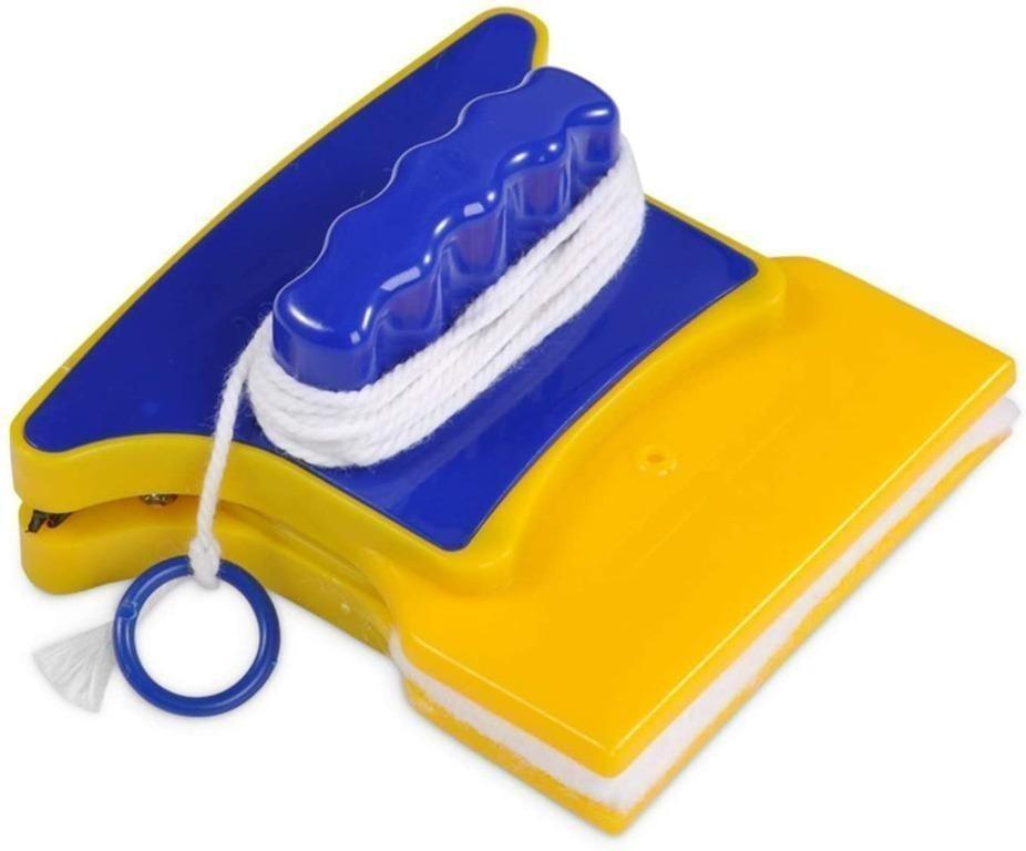 Magnetic Glass Cleaner Wiper Square Shape Double Side Cleaning Tool Squeegee Washing Kit For Window Equipment Household With 2 Extra Cleaning Cotton Electronics Others On Carousell