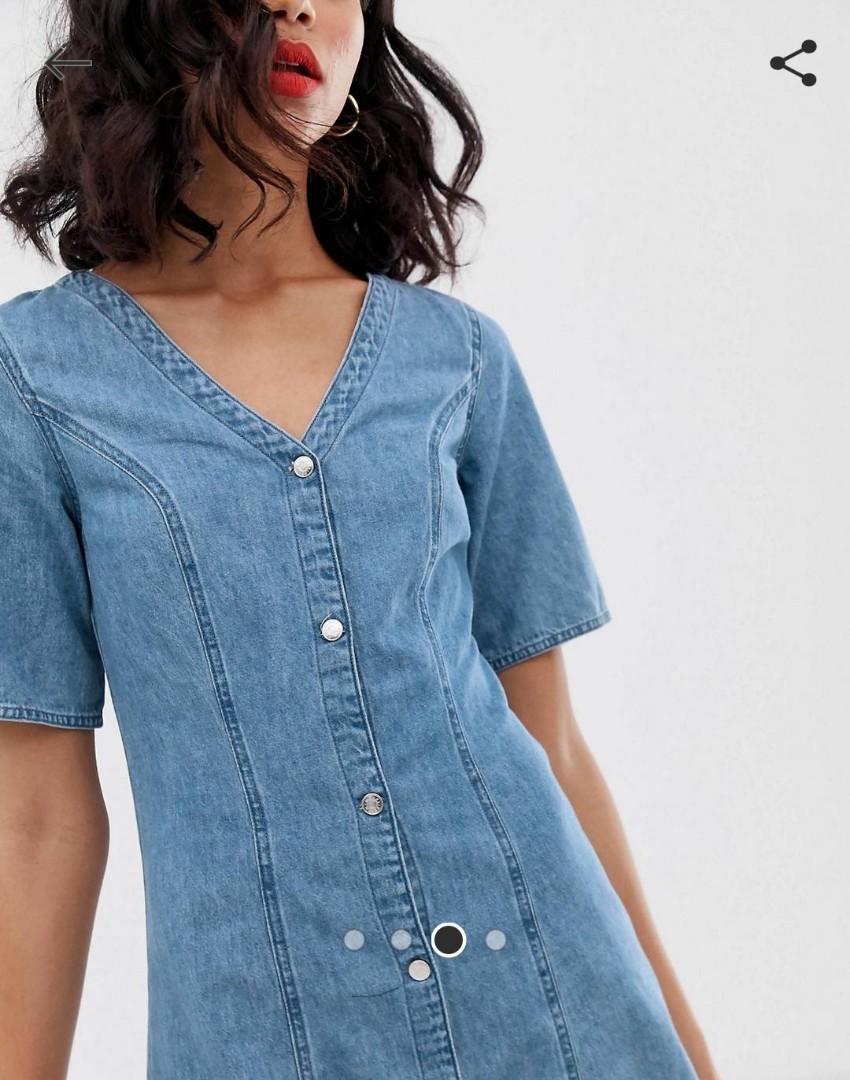 Monki v neck dress outlet