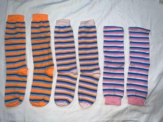 Multi Colored  Long Socks