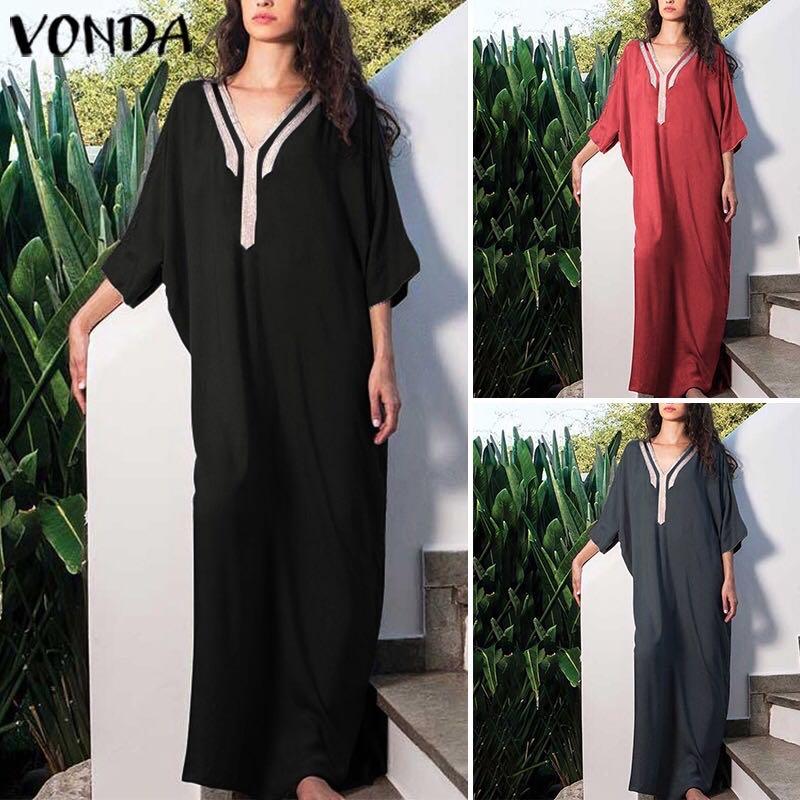 Muslimah Kaftan Jubah Dress Women S Fashion Muslimah Fashion On Carousell