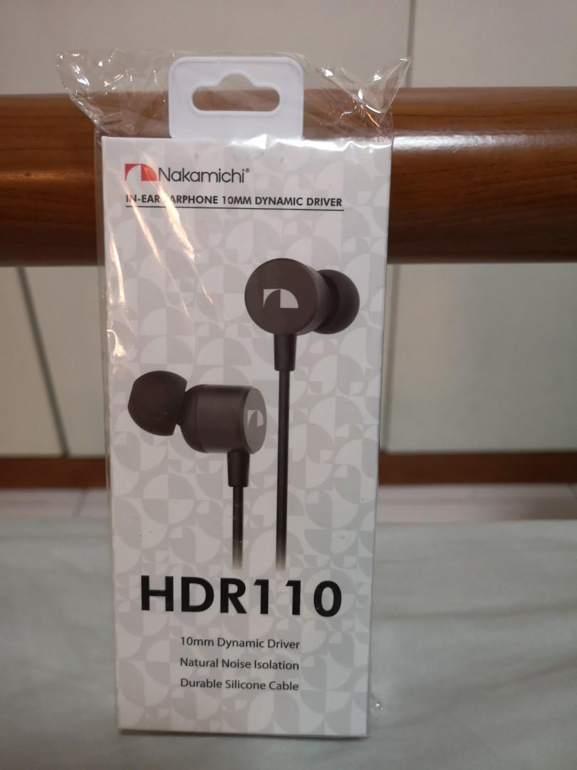 nakamichi hdr110 wired earphones