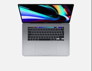 NEW 512GB MacBook Pro 16-inch