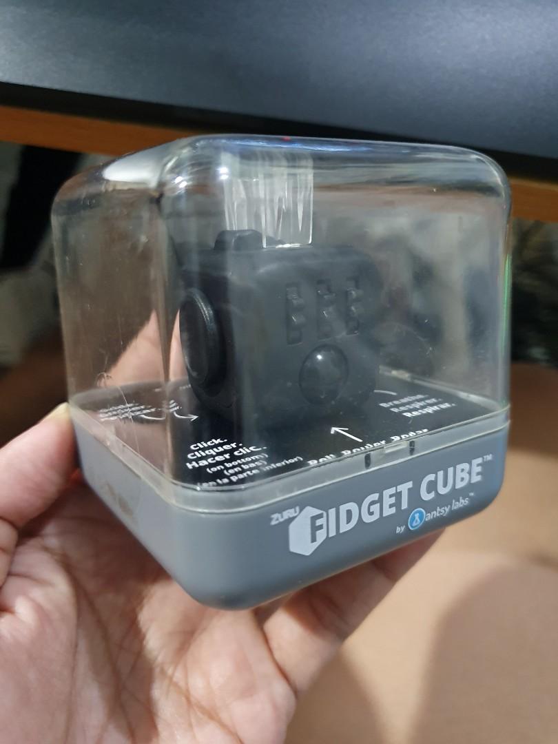 ZURU 8101J-D Original Fidget Cube by Antsy Labs, Antistress Spielzeug Würfel ca. 35 mm, Stresswürfel mit 6 Funktionen, Entspannung und Stressabbau für Erwachsene und Kinder ab 3 Jahren, Türkis