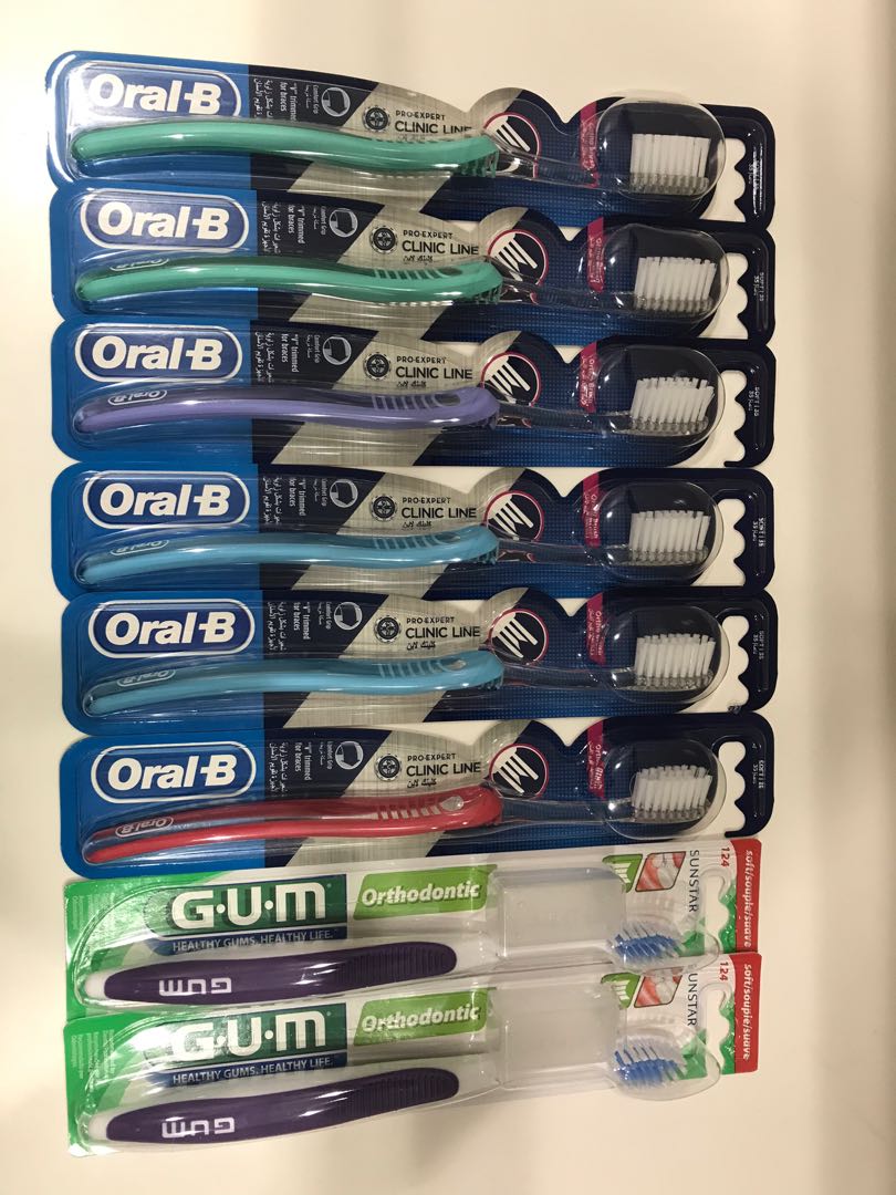 gum orthodontic toothbrush