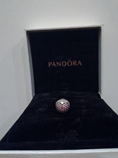 潘朵拉Pandora 愛心水鑽固定扣 #單身狗
