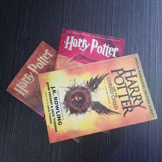 [PB] - Harry Potter (Book Bundle) - the Sorcerers Stone / Chamber of Secrets / Cursed Child