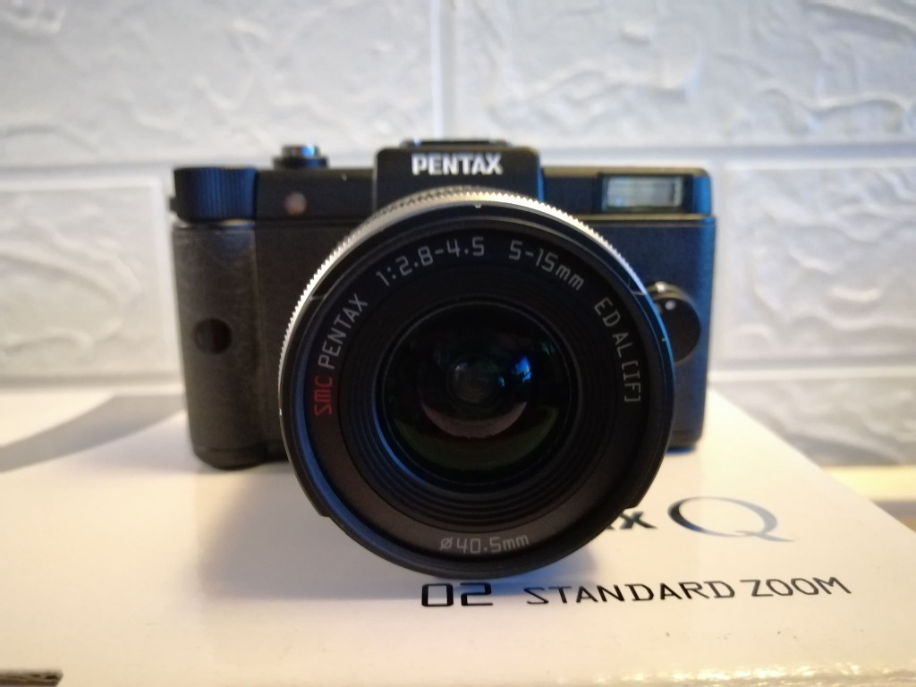 Pentax Q 5-15mm 迷你換鏡相機 黑色　全新香港行貨
