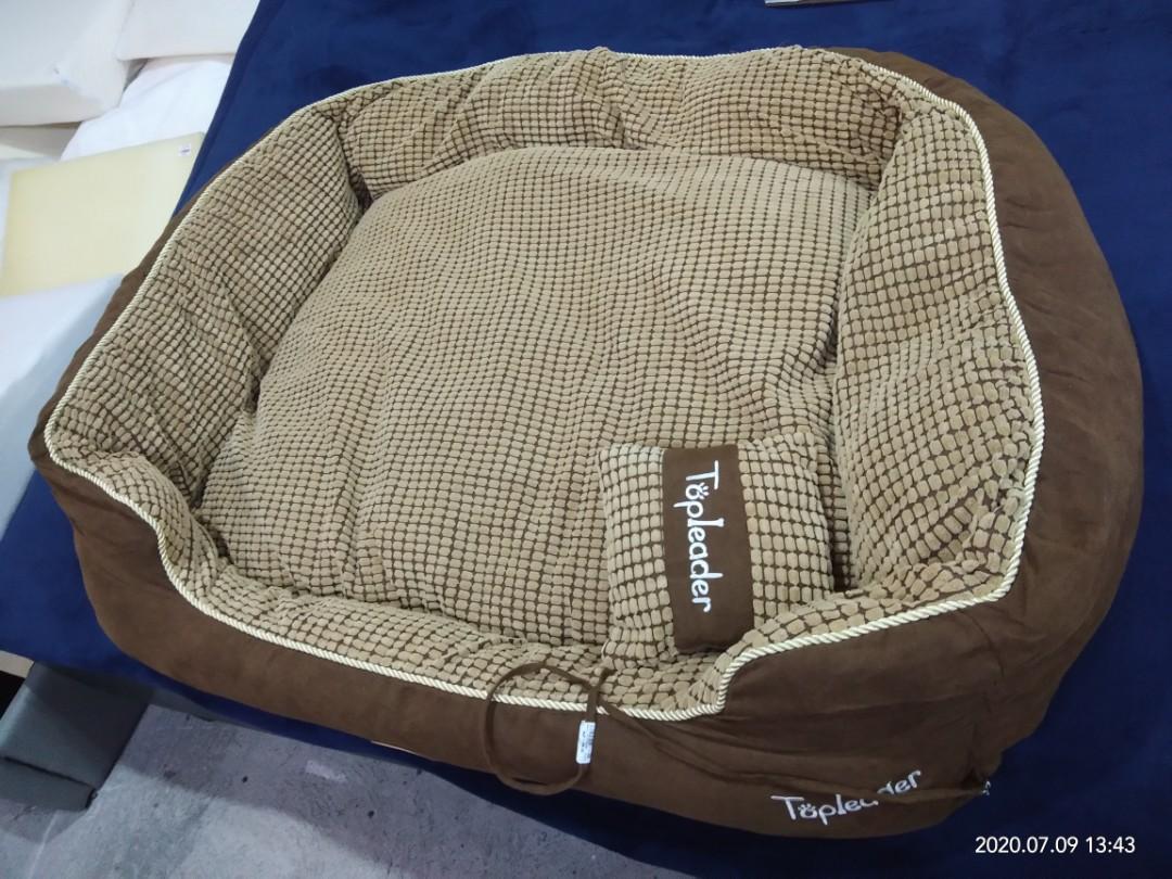 Pet sofa lounger bed W/pillow topleader, Pet Supplies, Homes & Other