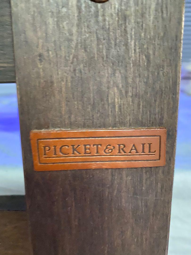 Picket and Rail Double Decker Bed, Furniture & Home Living, Furniture