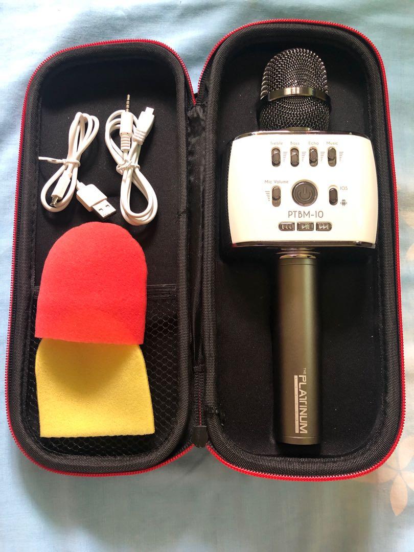 Platinum discount bluetooth microphone