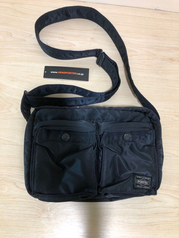PORTER TOKYO JAPAN sling bag small, Men's Fashion, Bags & Wallets