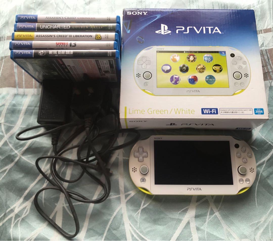 Preloved Ps Vita W 5 Game Carts Video Gaming Video Game Consoles Others On Carousell Preloved Ps Vita W 5 Game Carts Video Gaming Video Game Consoles Others On Carousell